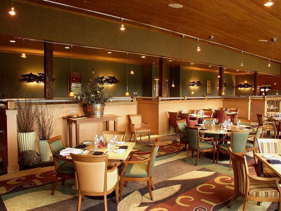 Copper River Princess Wilderness Lodge Copper Center Restaurace fotografie
